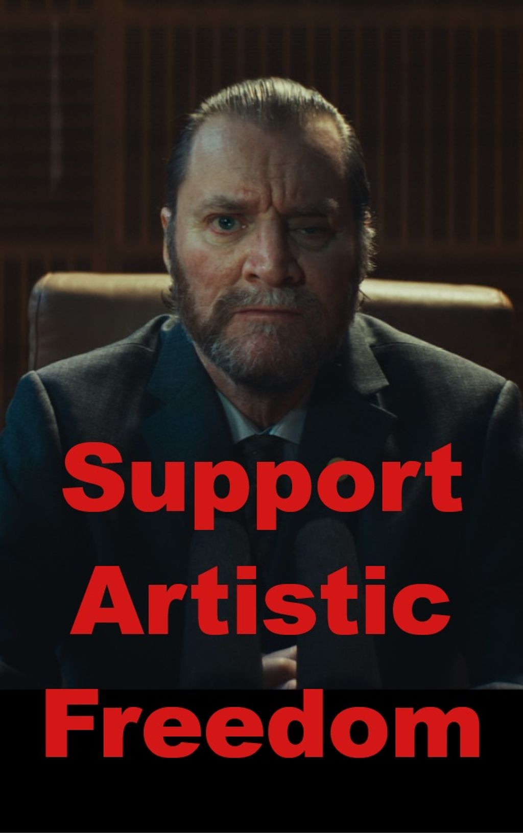 Support artistic freedom